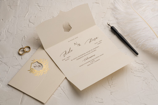 Gold Nikah Davetiyesi