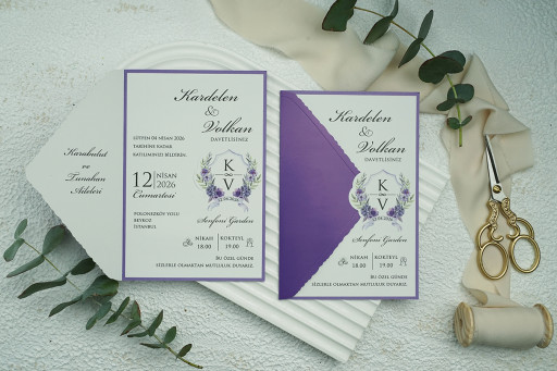 Lavanta Zarafeti Davetiye